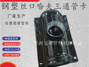 110x75丝口三通 钢制分水三通